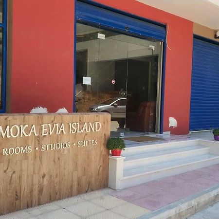 Moka Evia Island Hotel Akhladheri Bagian luar foto
