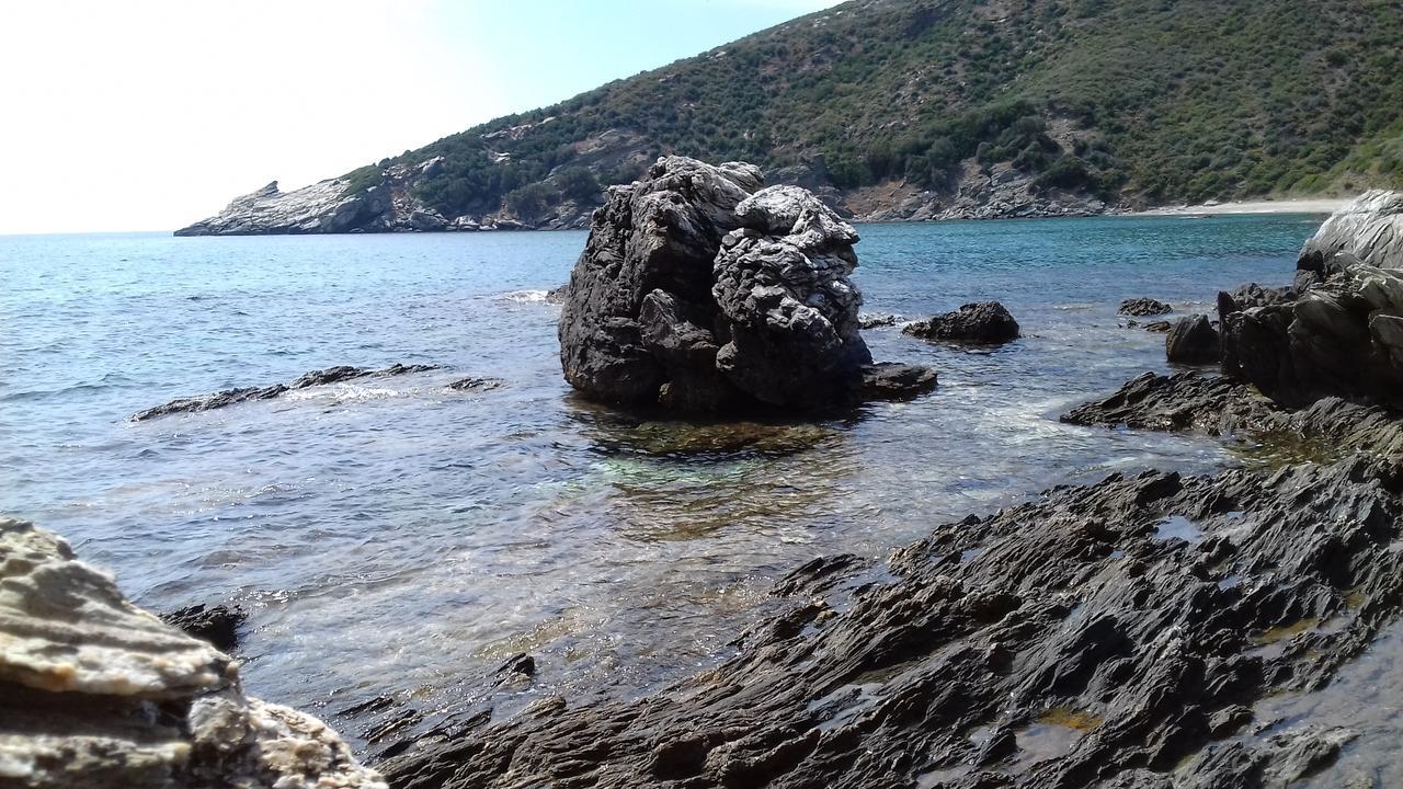 Moka Evia Island Hotel Akhladheri Bagian luar foto